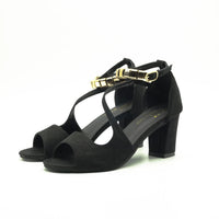 Sadie™ | Women's Block Heel Ankle Strap Peep Toe Dress Sandals