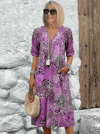 Léa™ | Lisa - Abstract Summer Dress