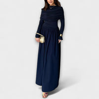 Style200™ | Jessica - Chic Pleated Dress for Everyday Wear
