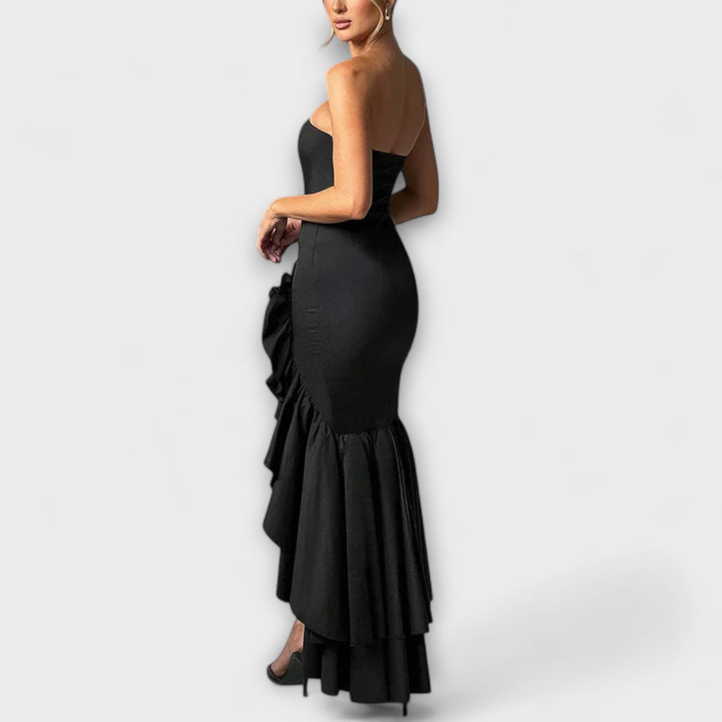 Style200™ | Zuri Off-Shoulder Maxi Dress for Chic Events