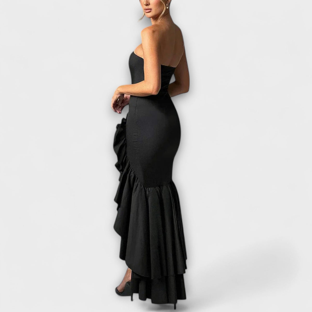 Style200™ | Zuri Off-Shoulder Maxi Dress for Chic Events