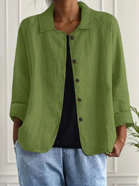 Freya | Long Sleeve Button-Down Shirt