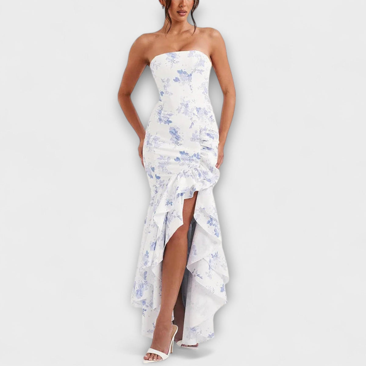 Style200™ | Zuri Off-Shoulder Maxi Dress for Chic Events