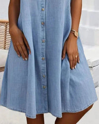 Élise | Short Sleeve Shirt Dress