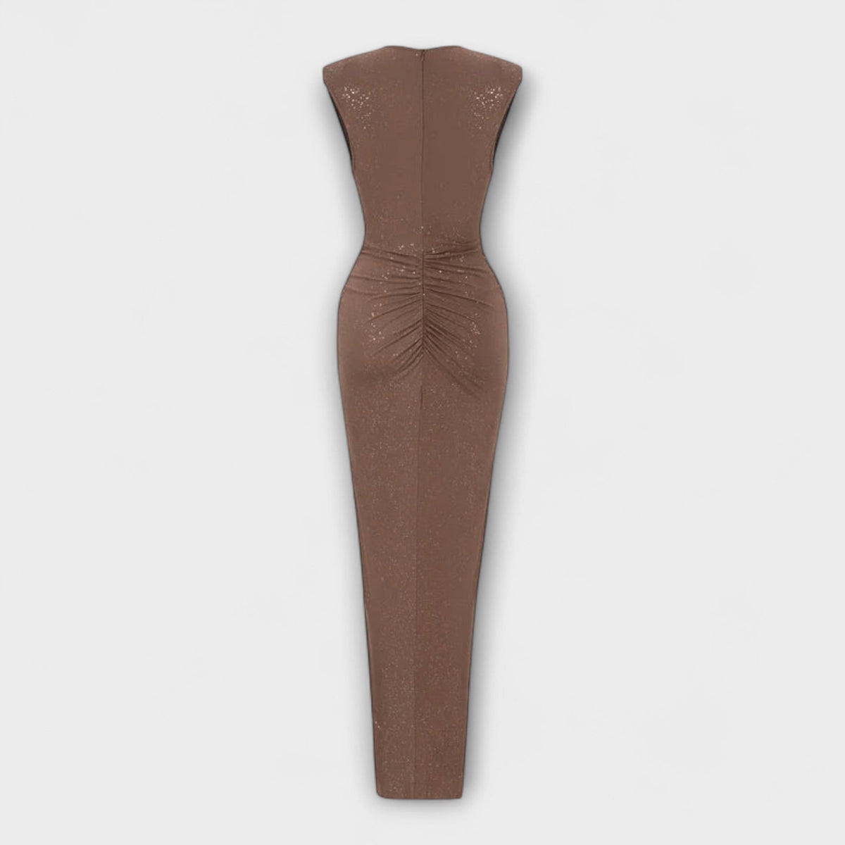 Style200™ | Thea - Maxi Dress with V-Neck for Chic Occasions