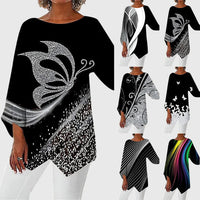 Alayah™ | Chic Crew Neck Blouse for Everyday Wear