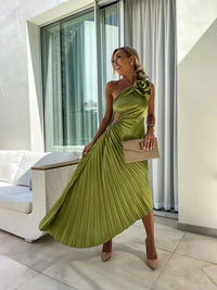 Renée™ | Wedding Guest Dress with Floral Design