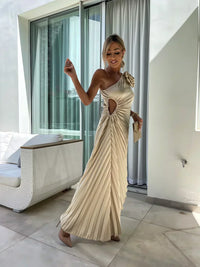 Renée™ | Wedding Guest Dress with Floral Design