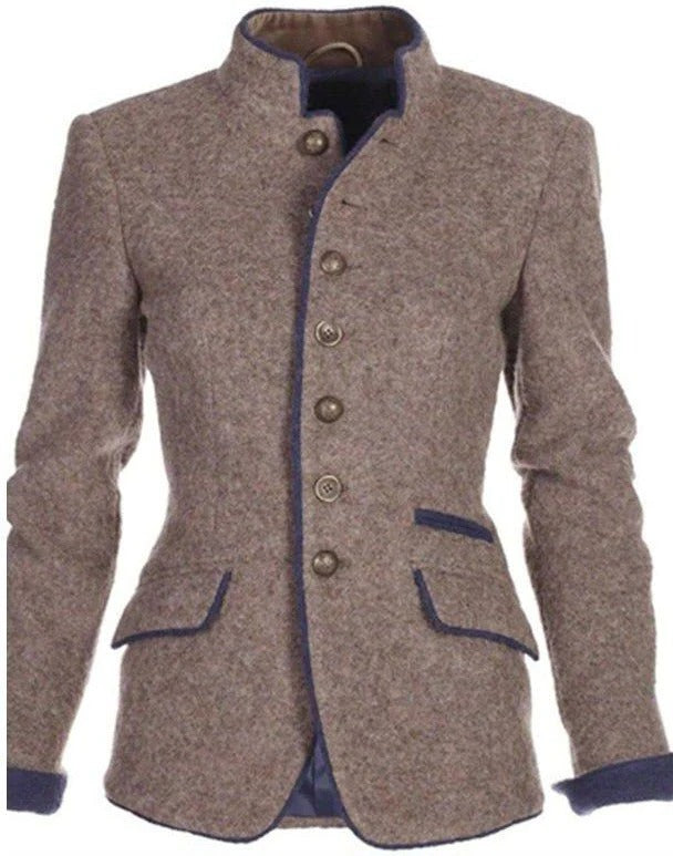Marlowe | Business Casual Blazer with Contrast Trim