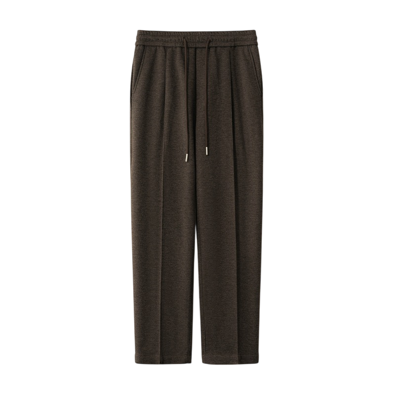 Maison Relaxed Wool Trousers