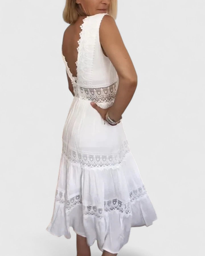 Alena™ | Chic Midi Dress for Every Occasion