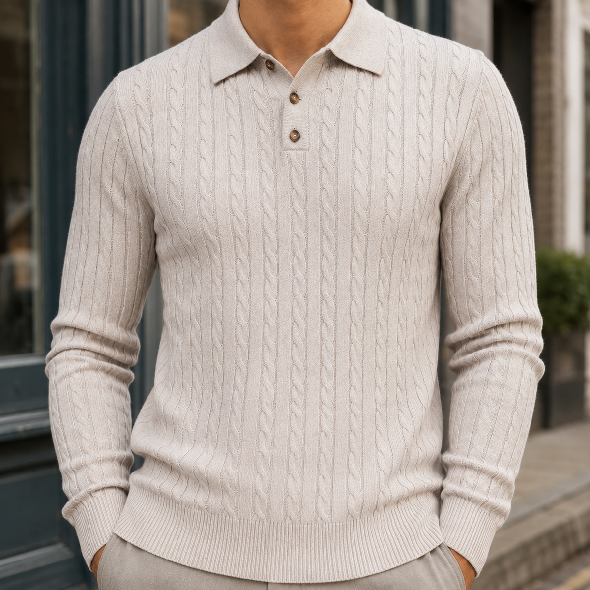 Lucian-Reid Cable Knit Sweater