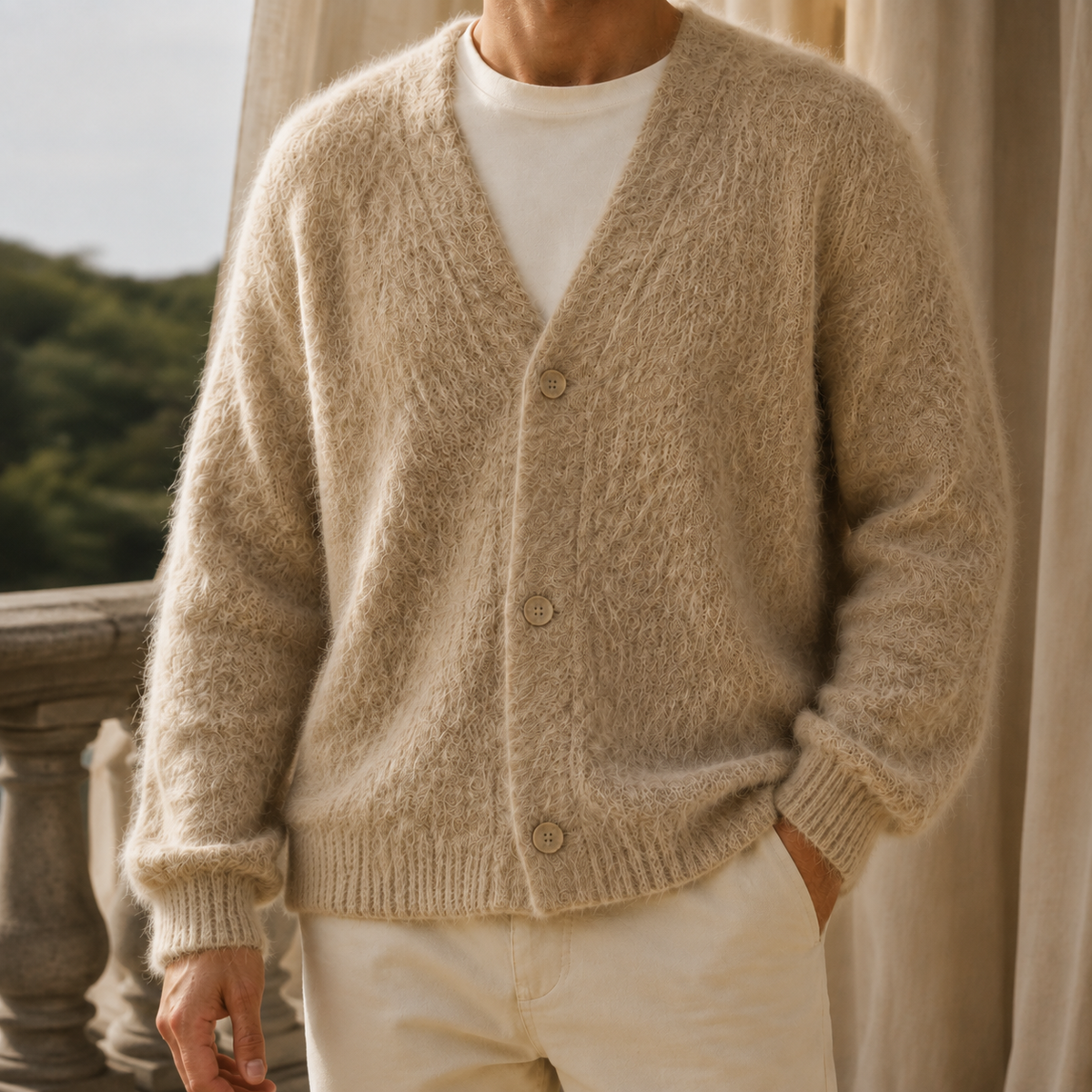 Rupert V Neck Cardigan