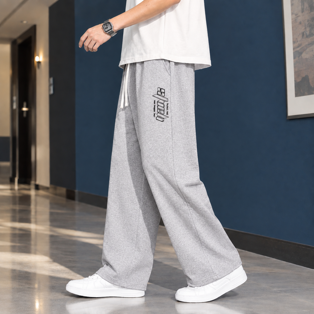 Dorian Graphic Wide Leg Pants
