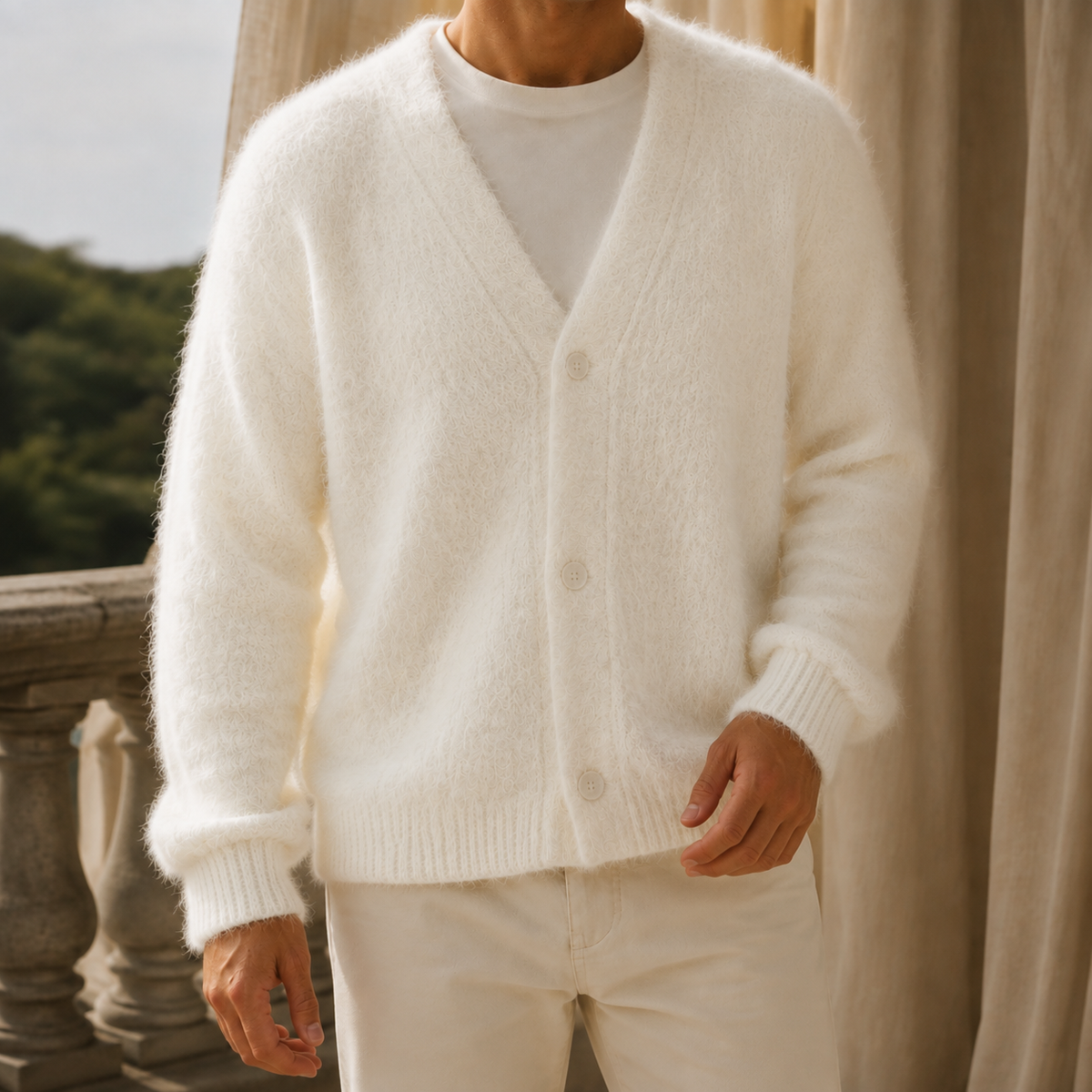 Rupert V Neck Cardigan