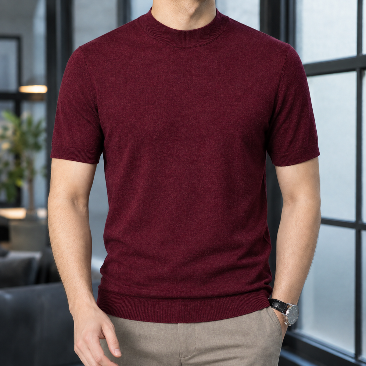 Daniel Mock Neck Sweater