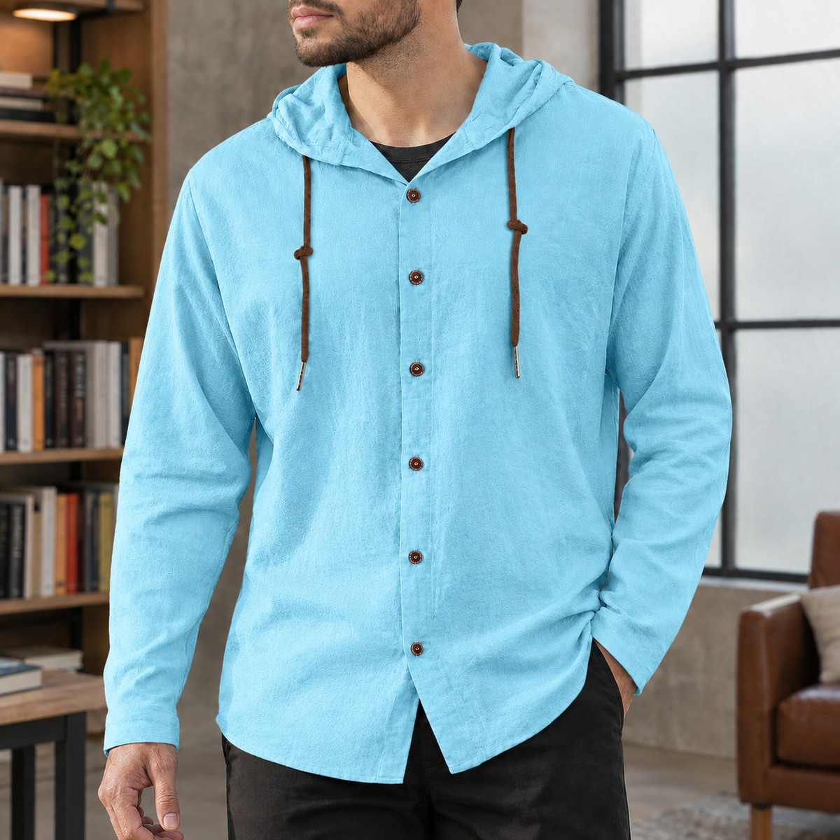 Dorian Hooded Shirt