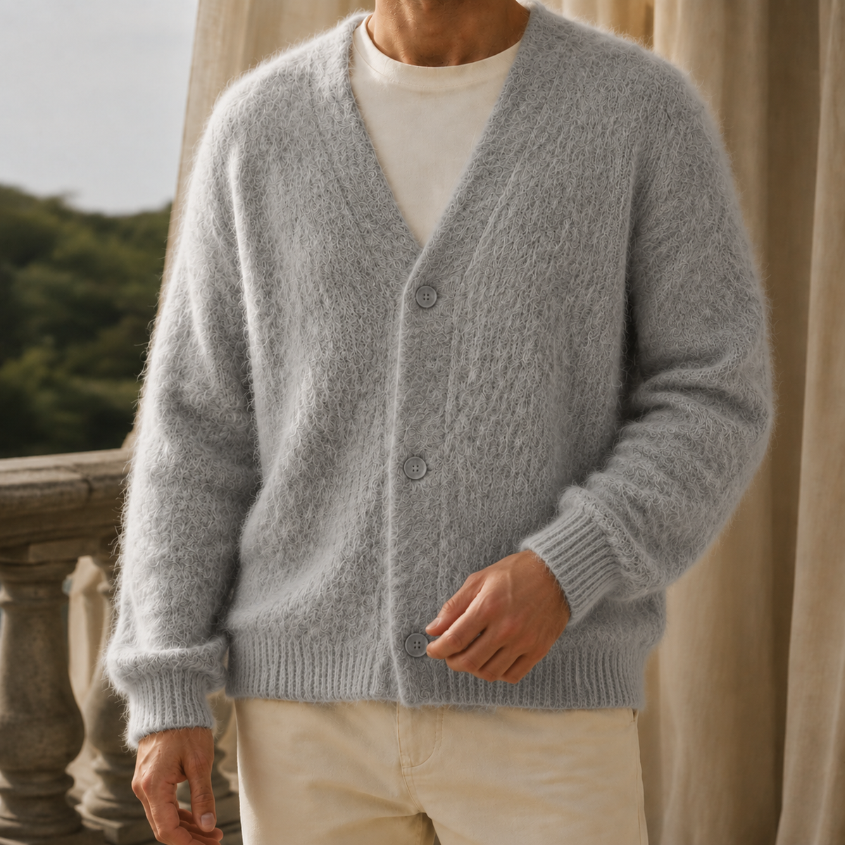 Rupert V Neck Cardigan