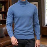 High Collar Fog Blue