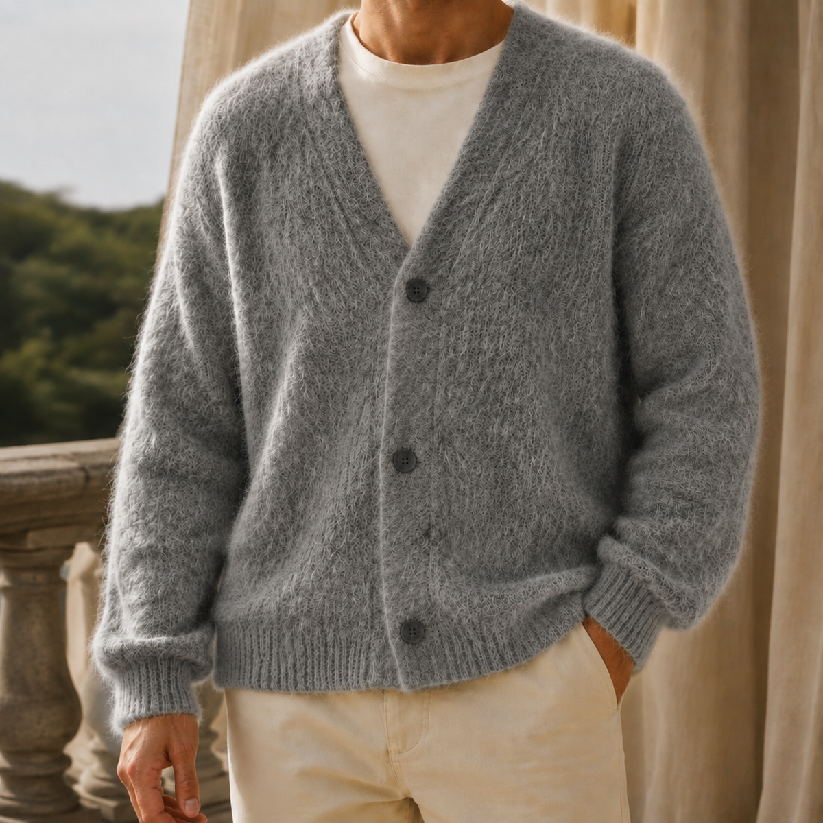 Rupert V Neck Cardigan