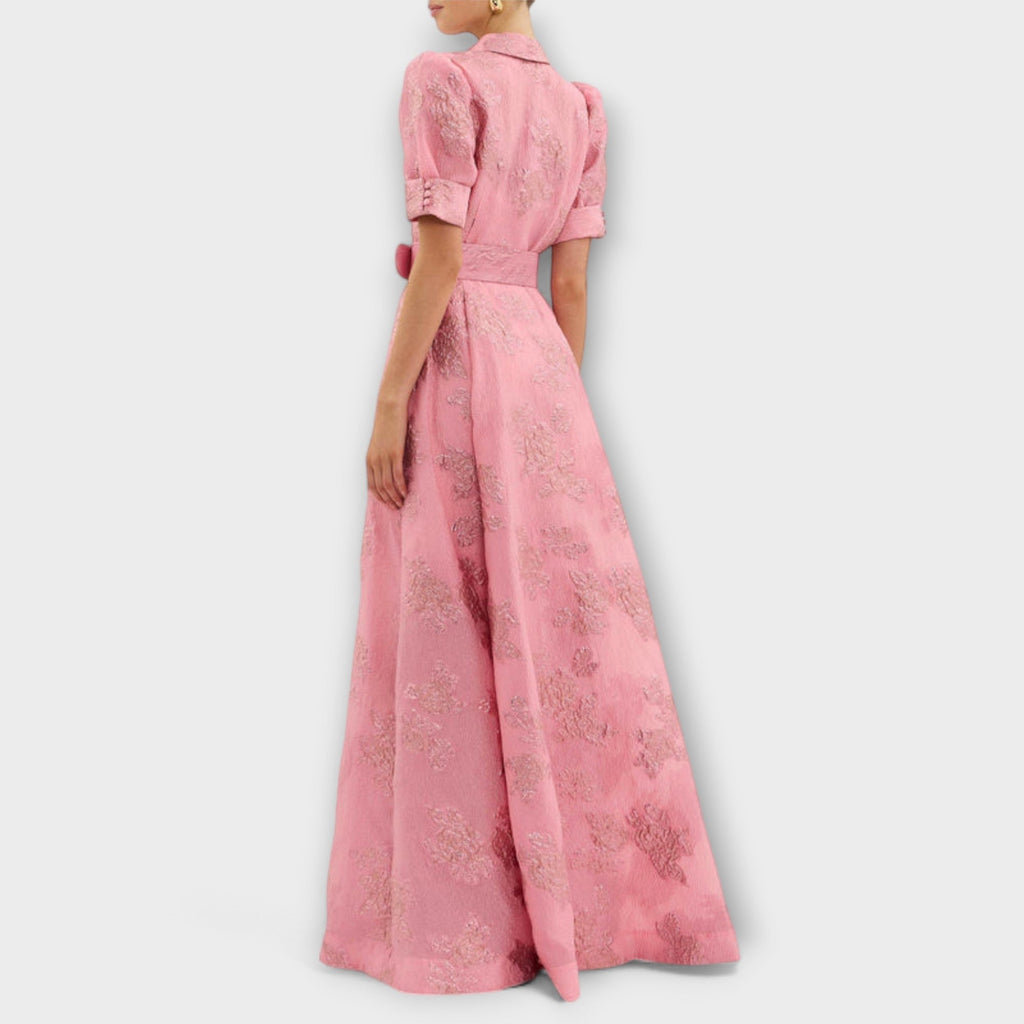 Albane™ | Anabella - Short Puff Sleeve Prom Dress for Any Occasion