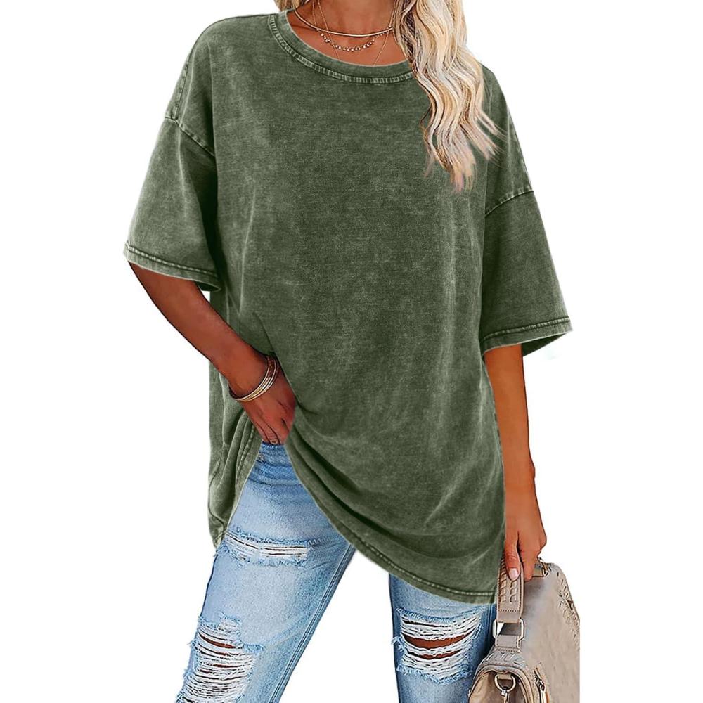 Frances™ | Women's Oversized Vintage T-Shirt