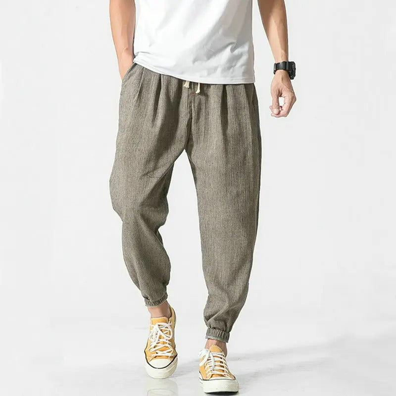 Jasper Baggy Cotton-Blend Joggers