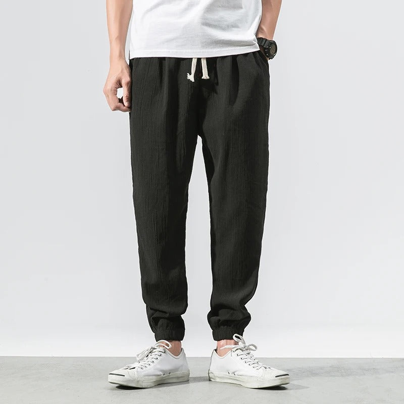 Jasper Baggy Cotton-Blend Joggers