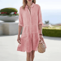 Yvonne™ | Aria – Striped Summer Dress