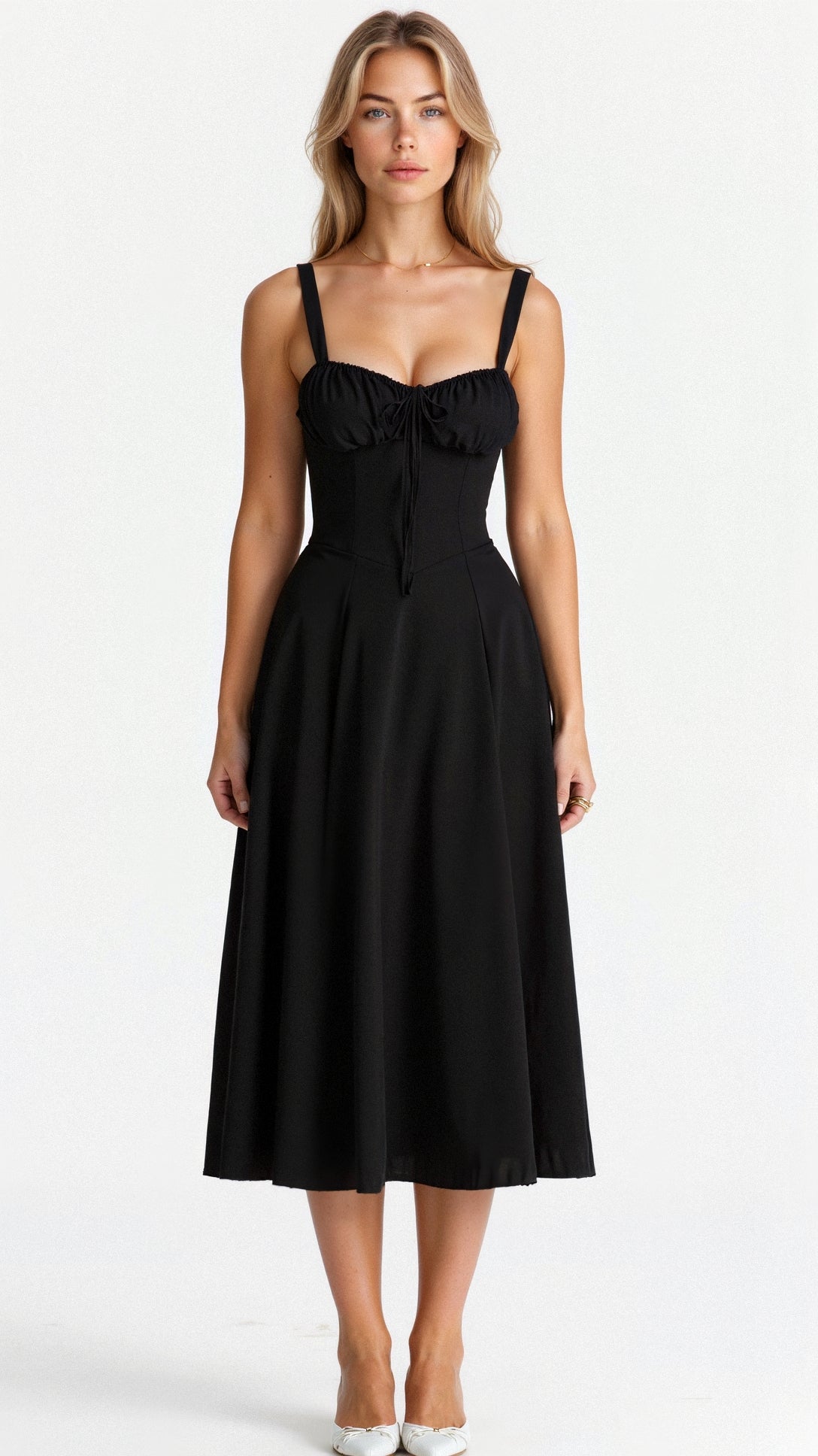 Alina™ | Wedding Guest Dress – Flattering & Chic