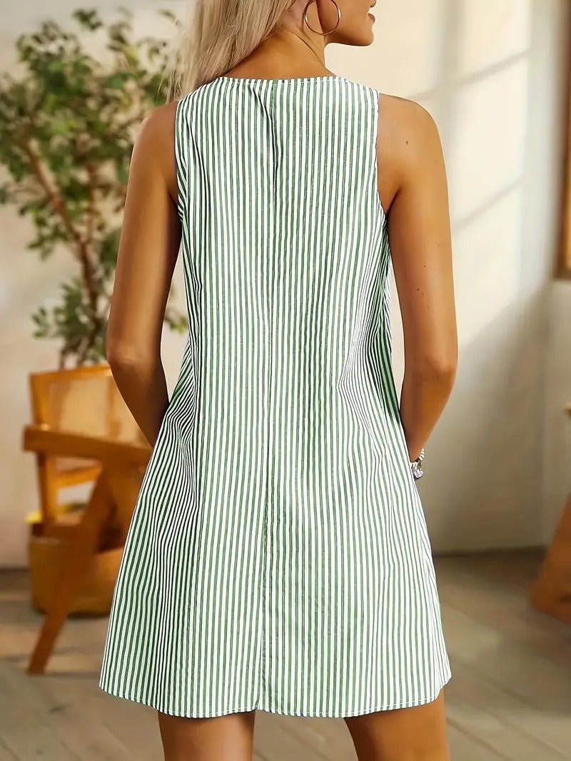 Kasimira™ | Chic Striped Mini Dress for Every Occasion