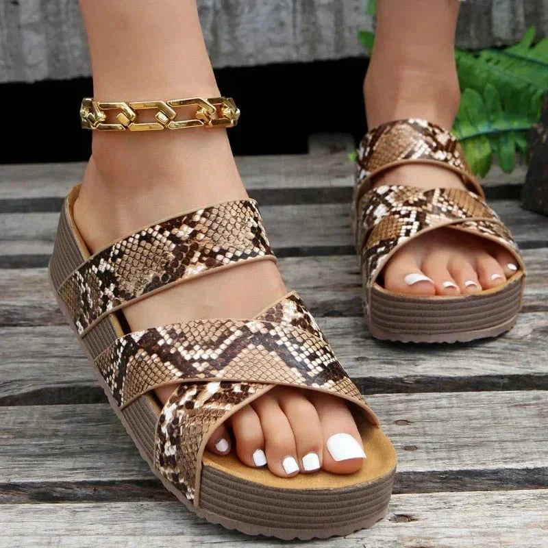 Vanessa™ | Woven Platform Sandals