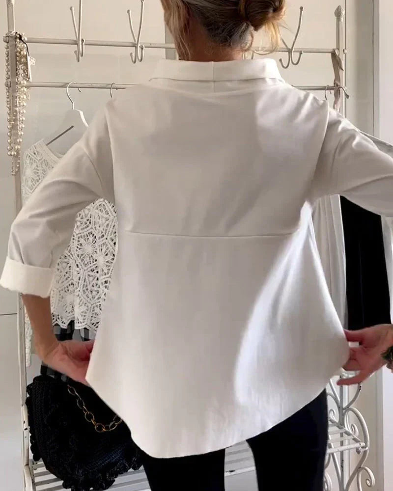 Maya™ | Women's Bateau Neck 3/4 Sleeve Casual Top