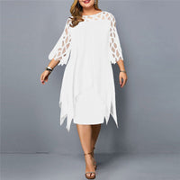 Florentine™ | Mia – Elegant Midi Dress in Plus Size
