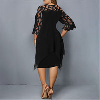 Florentine™ | Mia – Elegant Midi Dress in Plus Size