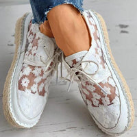 Maja™ | Eva - Stylish Embroidered Lace Footwear for Special Occasions
