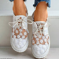 Maja™ | Eva - Stylish Embroidered Lace Footwear for Special Occasions