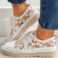 Maja™ | Eva - Stylish Embroidered Lace Footwear for Special Occasions