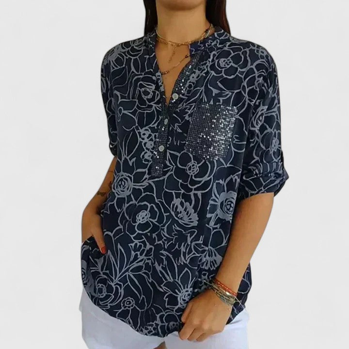 Rhezlynn™ | Chic Blouse for Work & Events