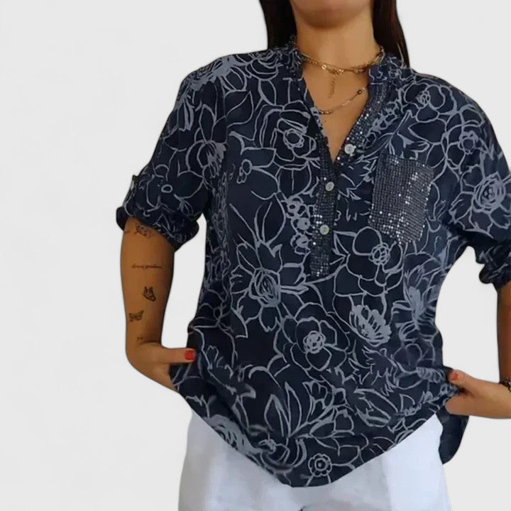 Rhezlynn™ | Chic Blouse for Work & Events
