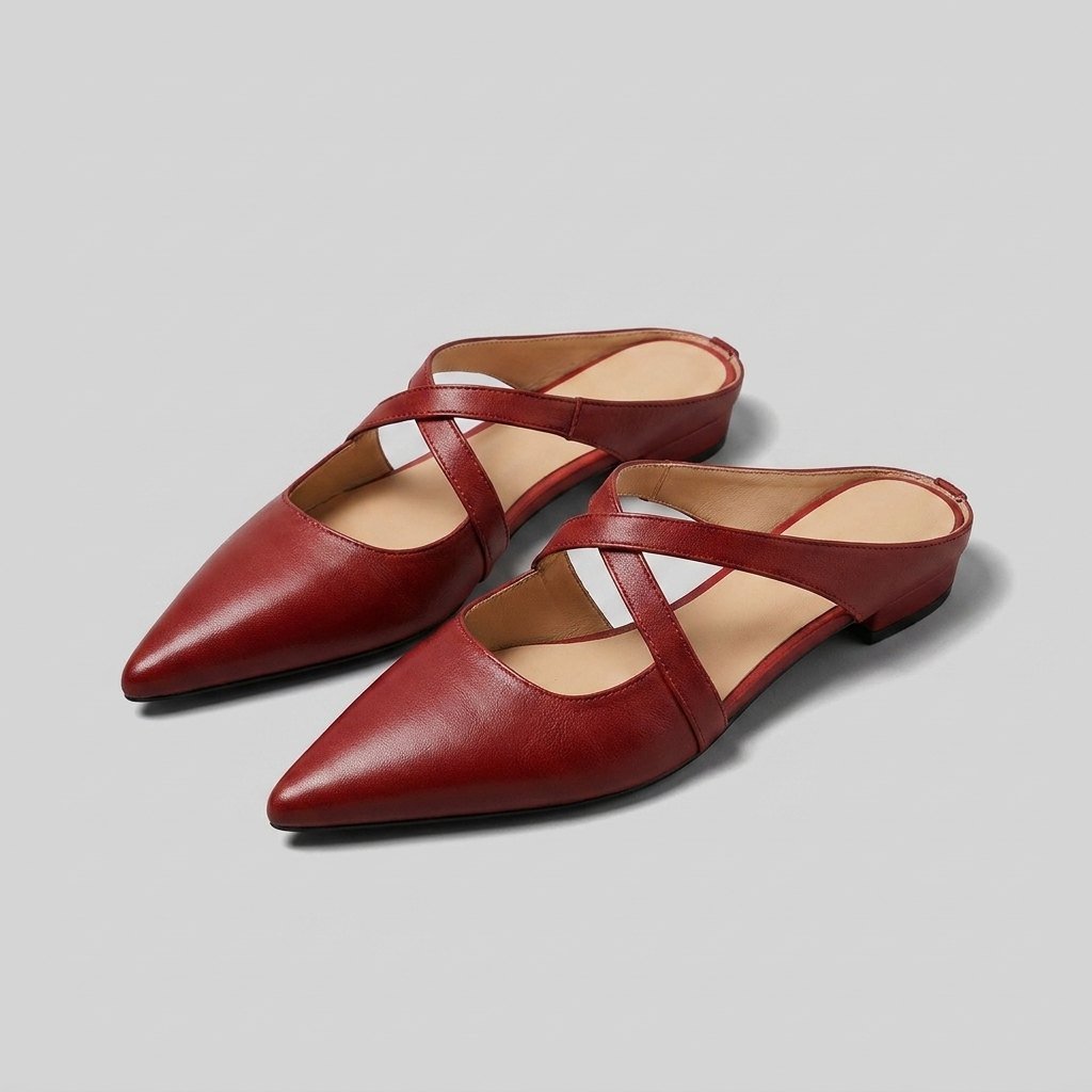 Genevieve™ | Pointed Toe Mule Heels