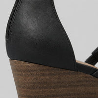 Josephine™ | T-Strap Wedge Sandals
