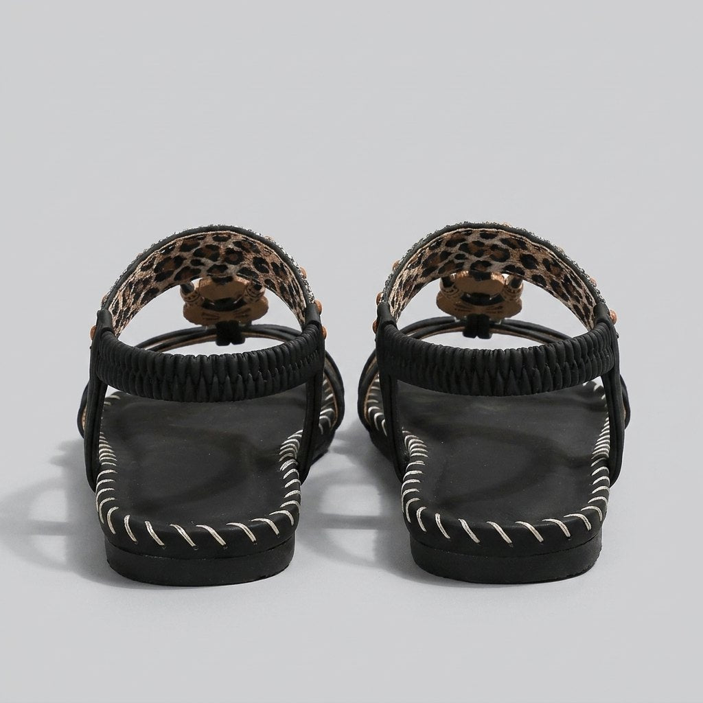 Renata™ | Beaded Flat Sandals