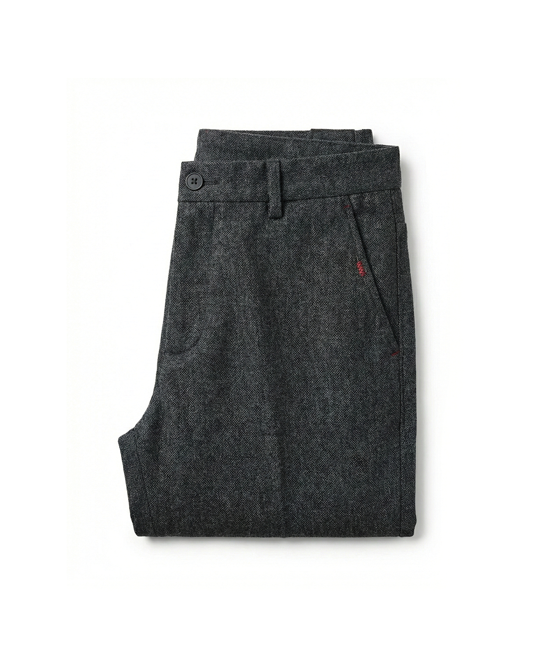 Cassius Brushed Straight-Leg Pants