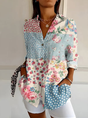 Floral Blue