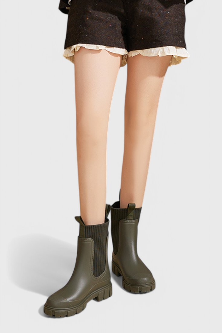 Rosabel™ | Chunky Chelsea Rain Boots
