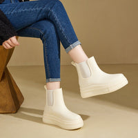 Clementine™ | Platform Chelsea Rain Boots