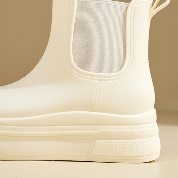 Clementine™ | Platform Chelsea Rain Boots