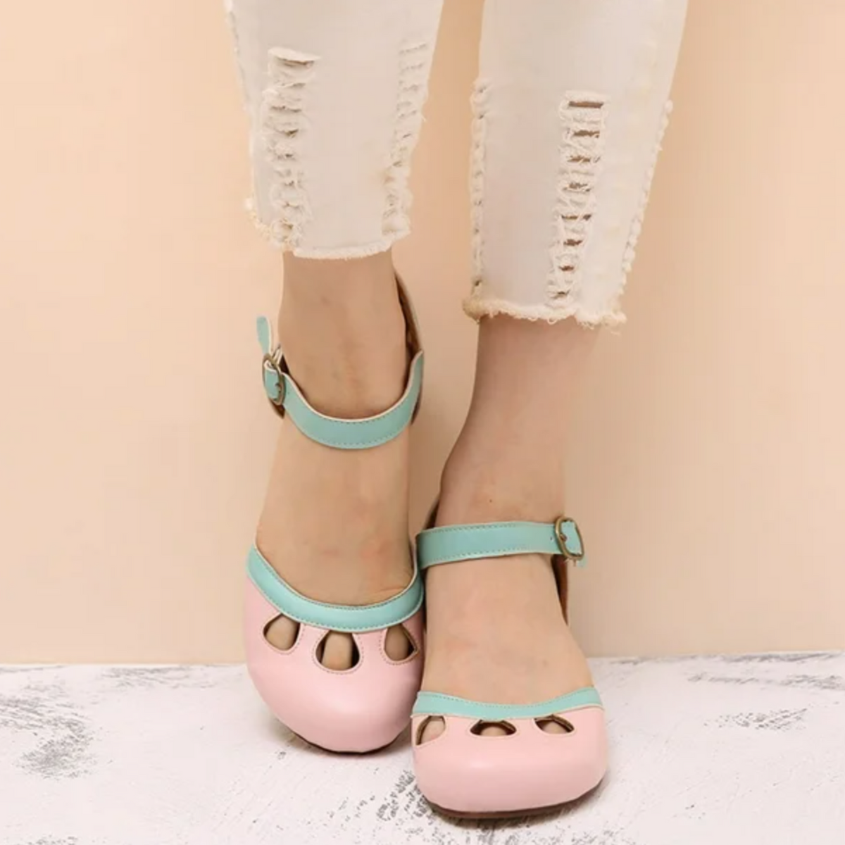 Patti™ | Comfortable Low-Heeled Sandals