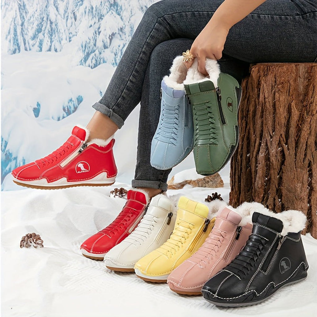 Coraline™ | Fur-Lined Winter Ankle Boots